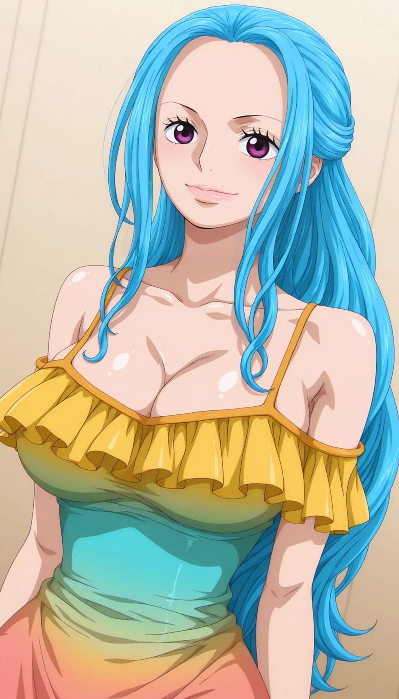 Ảnh Anime Dâm Đãng mái tóc xõa vai kiêu sa