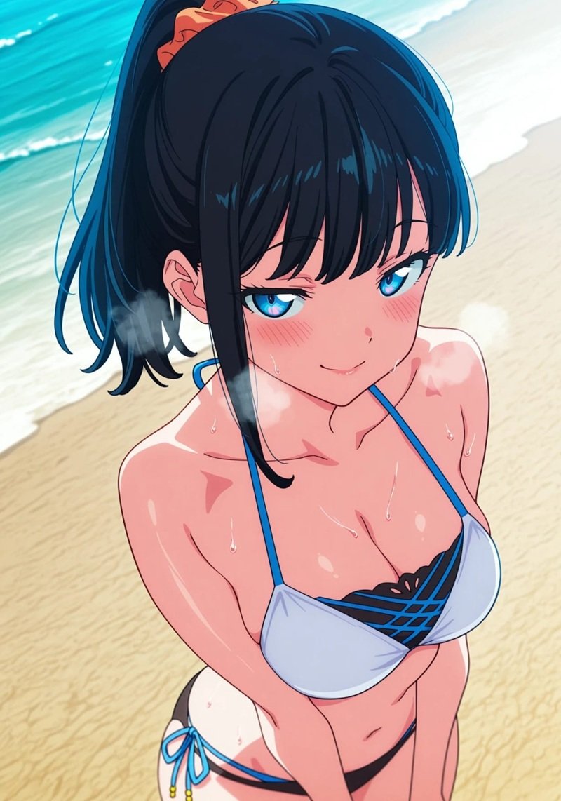 Ảnh Anime Dâm Đãng ánh mắt sâu thẳm quyến rũ