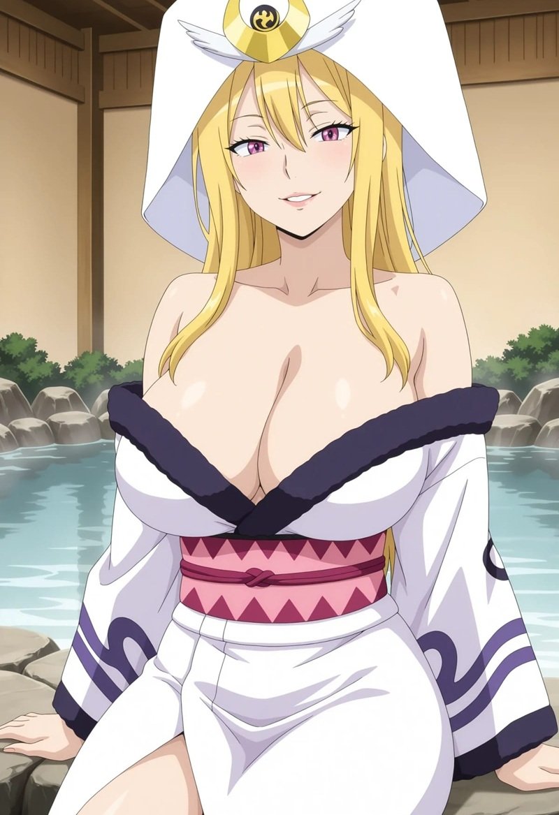 Ảnh Anime Dâm Đãng nụ cười khiêu khích ngọt ngào