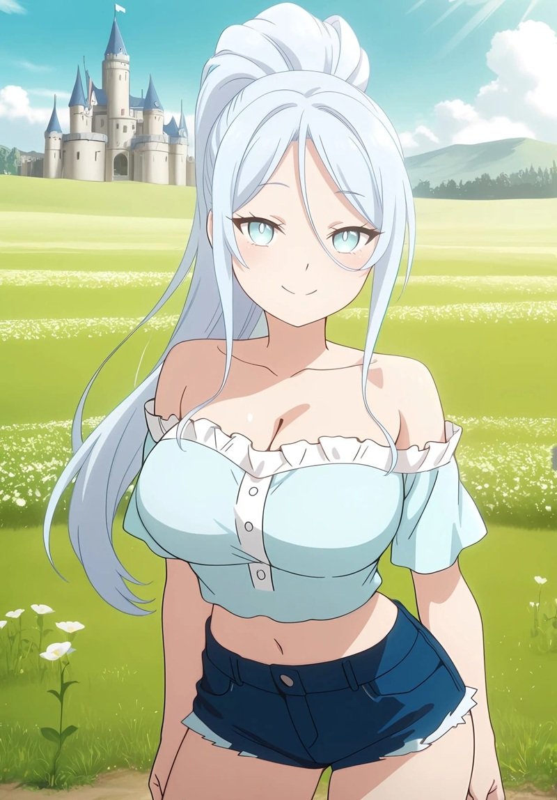 Ảnh Anime Dâm Đãng váy babydoll mỏng manh sexy