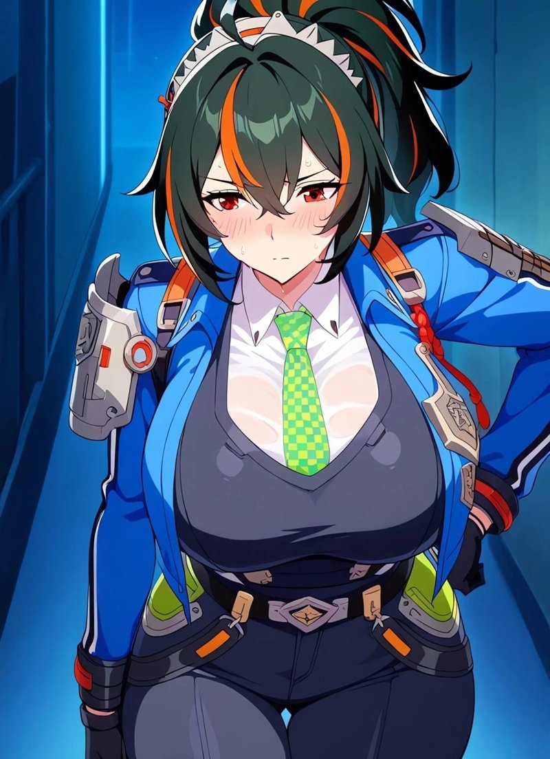 Ảnh Anime Dâm Đãng outfit ren gợi cảm quyến rũ