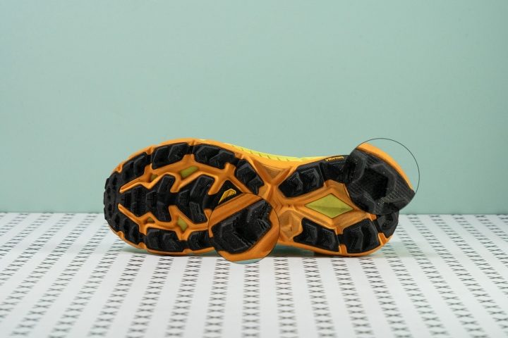 HOKA Transport X Heel stack