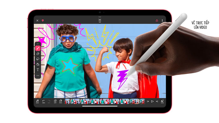 IPad 11 11" 2025 (Chính hãng) (128GB, Wi-Fi Only, Hồng)