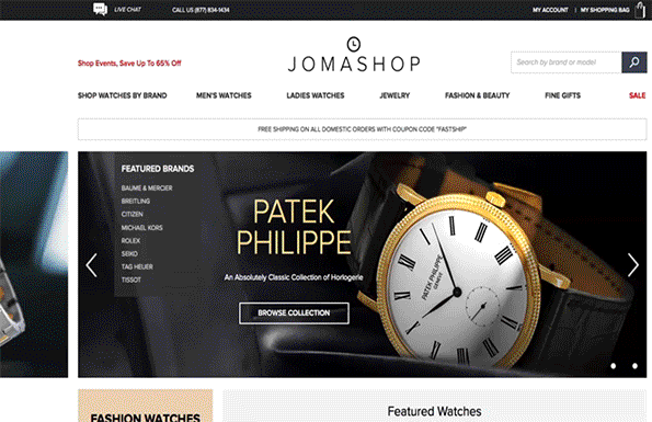 Hướng dẫn cách order hàng Jomashop về Việt Nam rất chi tiết