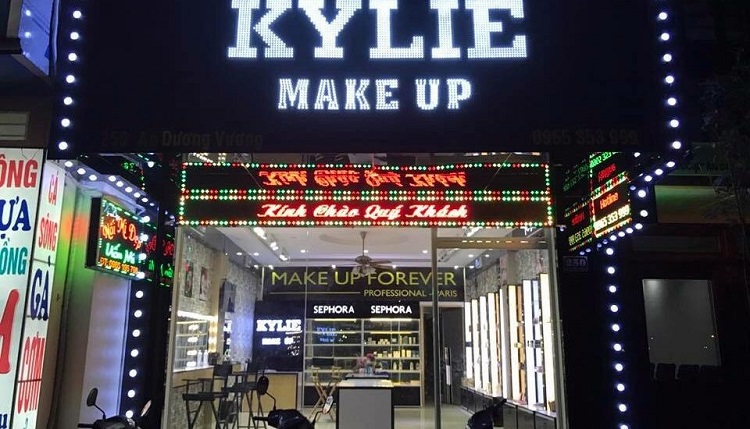 bảng hiệu đèn Led trang điểm makeup