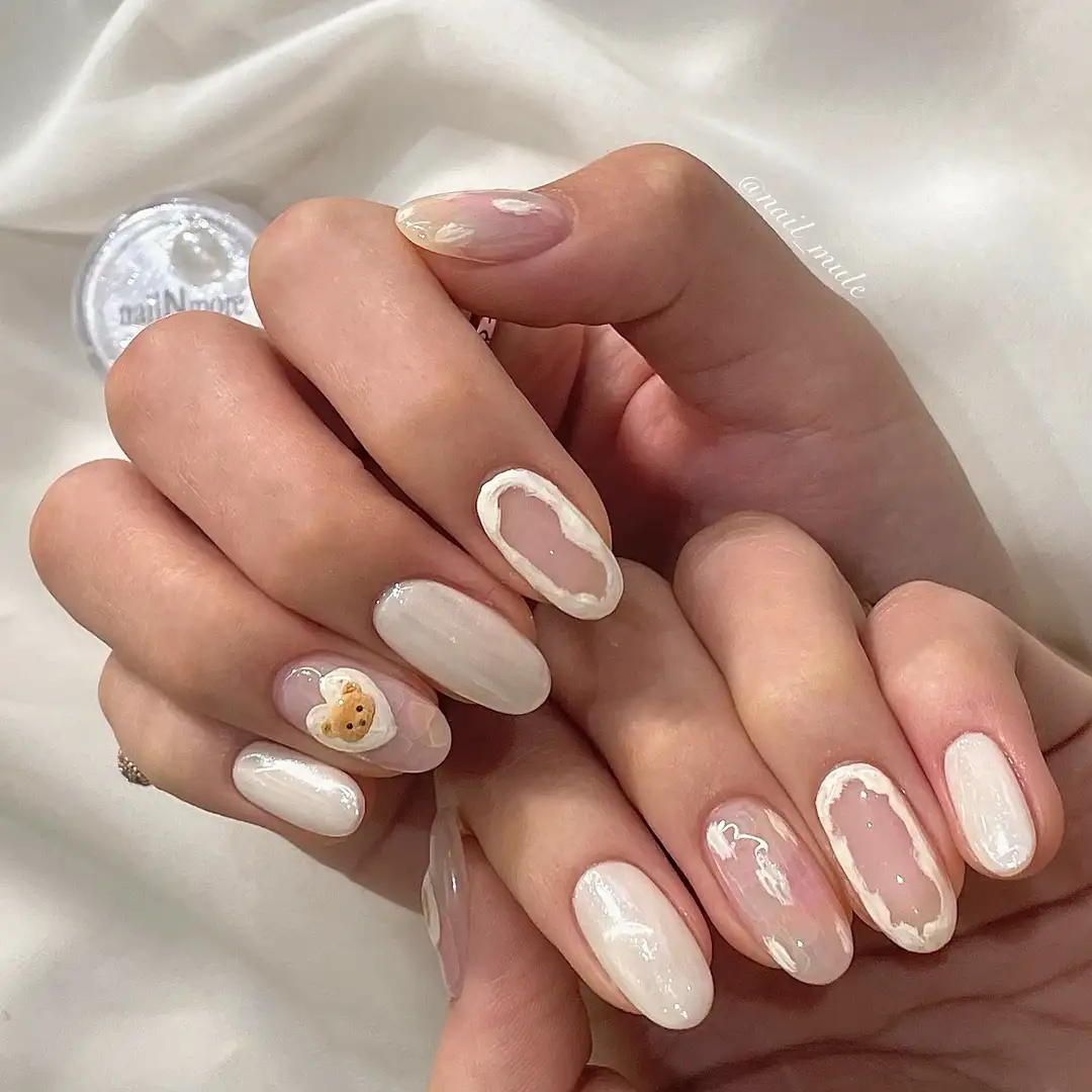 móng tay ngắn cute đáng yêu, ngộ nghĩnh