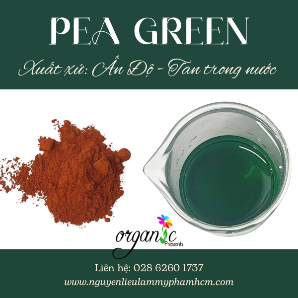 PEA GREEN - MÀU XANH LÁ TAN NƯỚC