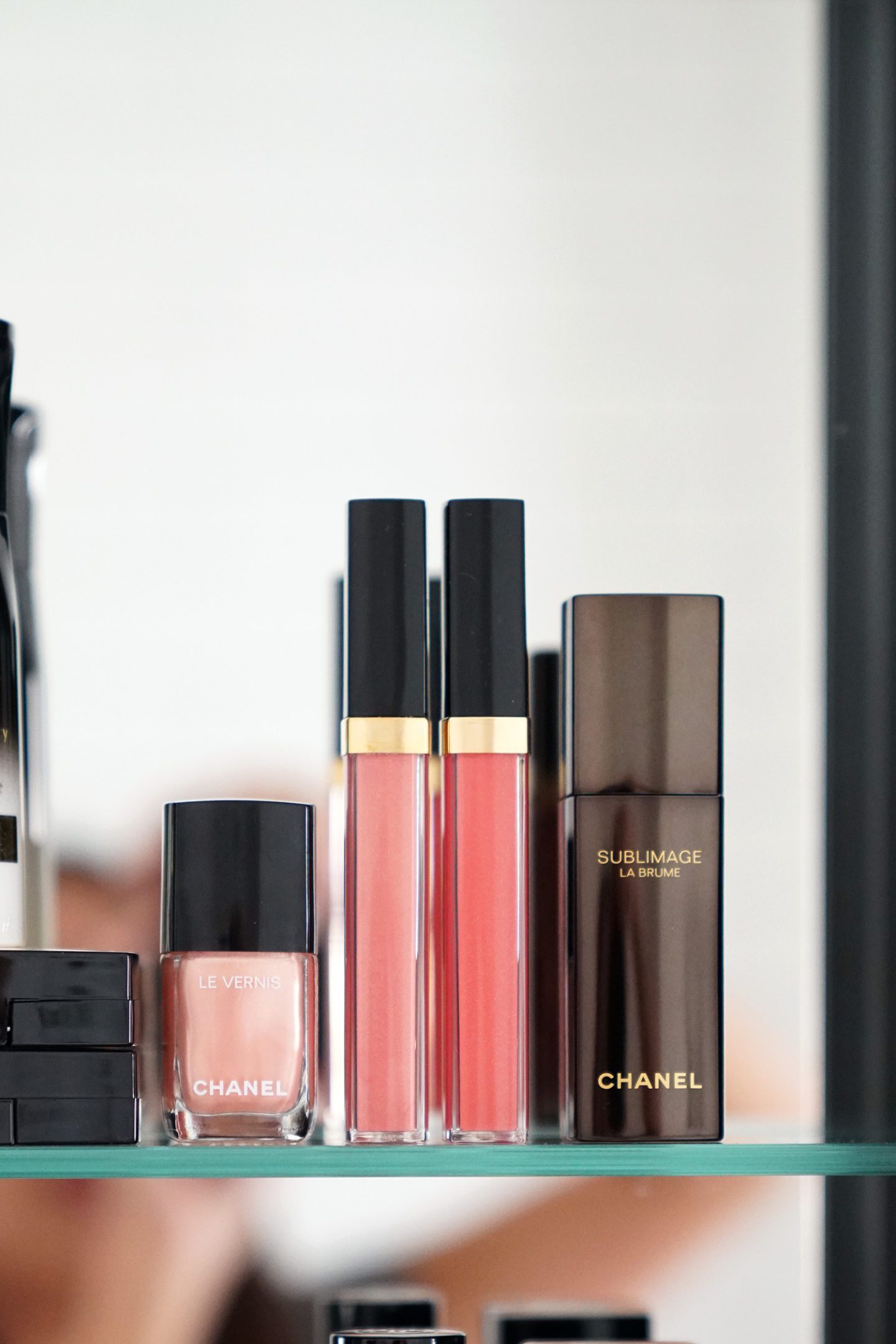 Chanel Le Vernis Coralium and Rouge Coco Gloss True