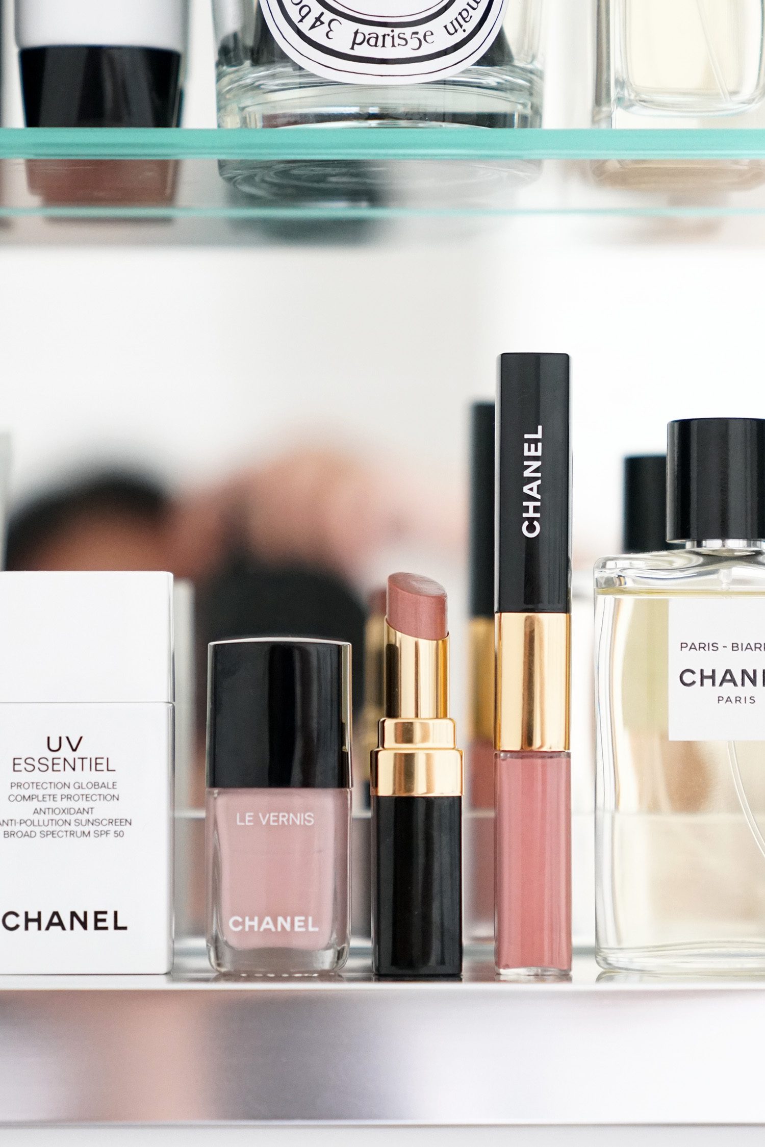 Chanel Le Vernis Organdi and Rouge Coco Flash in Boy