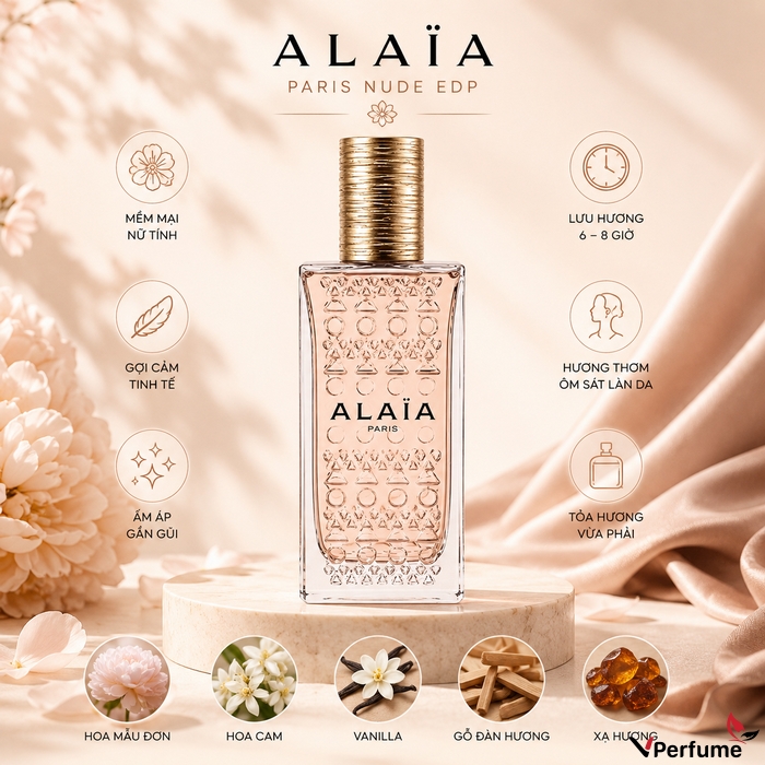 Alaïa Paris Nude EDP - Mềm mại và gợi cảm
