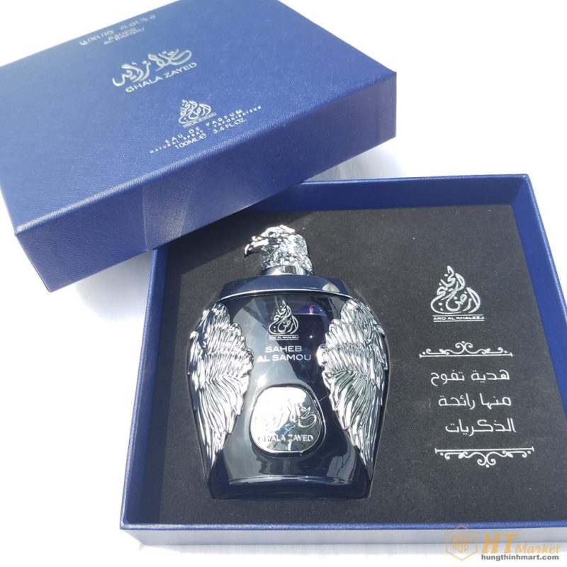 Nước Hoa Dubai Nam Chính Hãng Ghala Zayed Luxury Saheb Al Samou Sang Trọng, Trẻ Trung 100ml