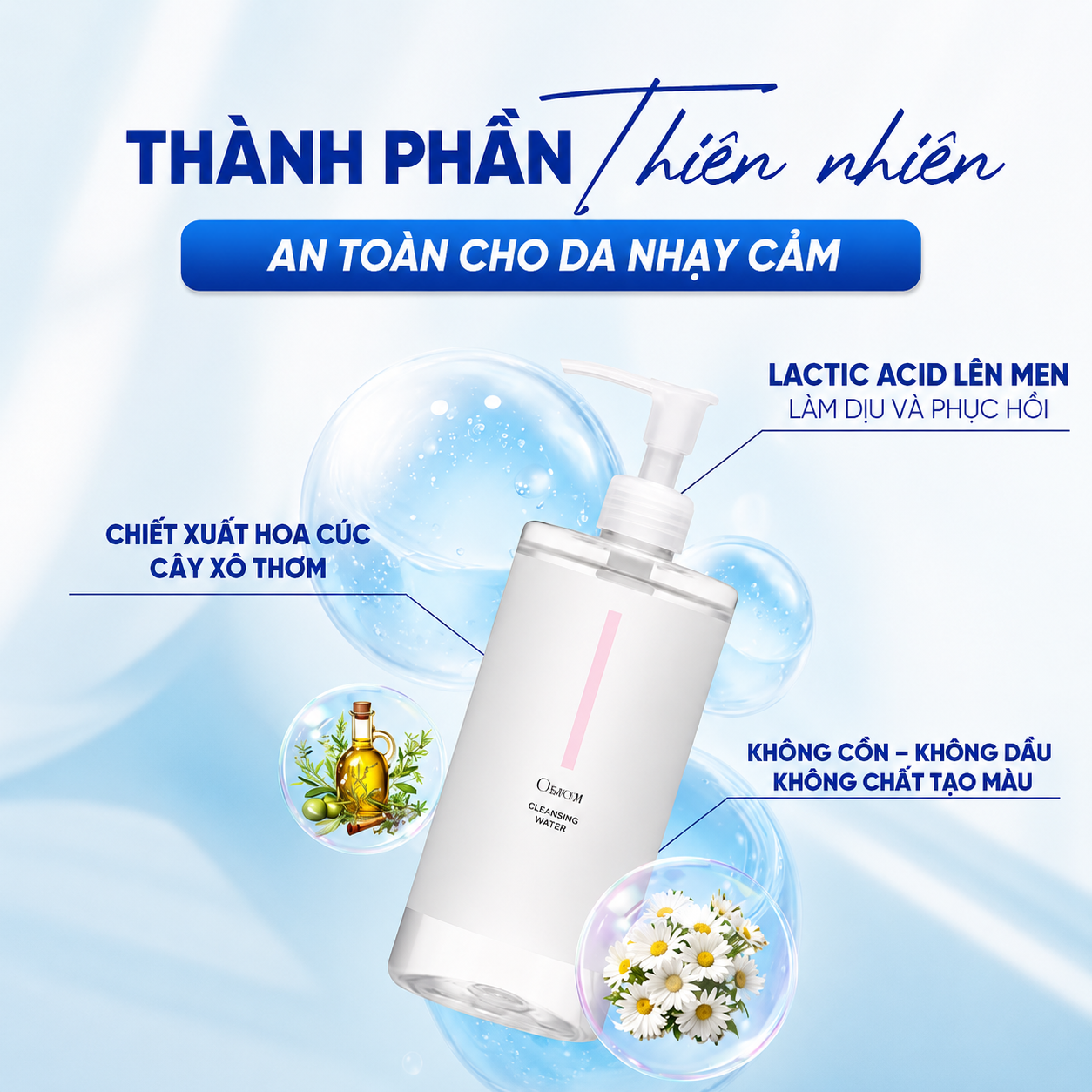 Nước Tẩy Trang Chacott For Professionals 500ml