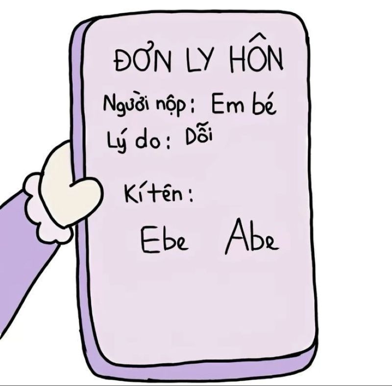 Phiếu Bé Ngoan Meme relatable
