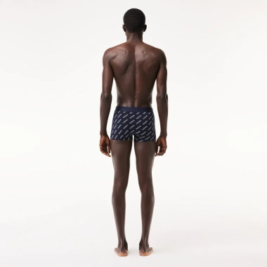 Bộ 3 Quần Lót Boxer Lacoste Nam Chất Liệu Cotton Co Giãn