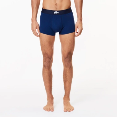 Bộ 3 Quần Lót Boxer Lacoste Nam Chất Liệu Cotton Co Giãn