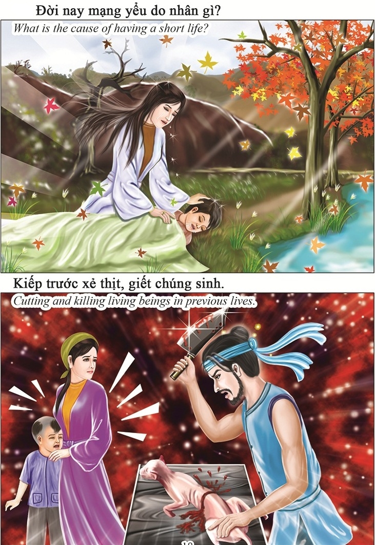 Nghiệp nhân nào dẫn đến tái sinh làm loài súc sinh?