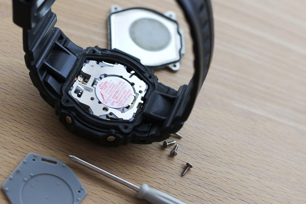 thay pin đồng hồ Casio Gshock, Casio Baby G