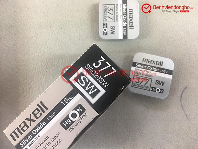 Pin đồng hồ Maxcell 626