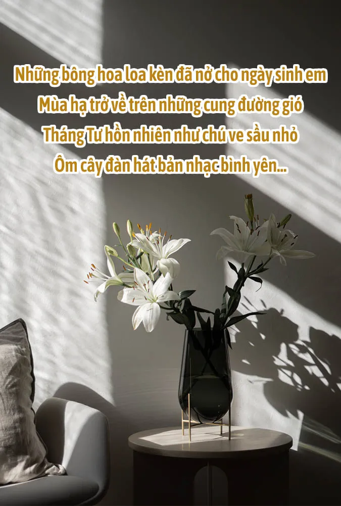 Chùm thơ tháng 4 chạm vào khoảnh khắc giao mùa dịu dàng 3