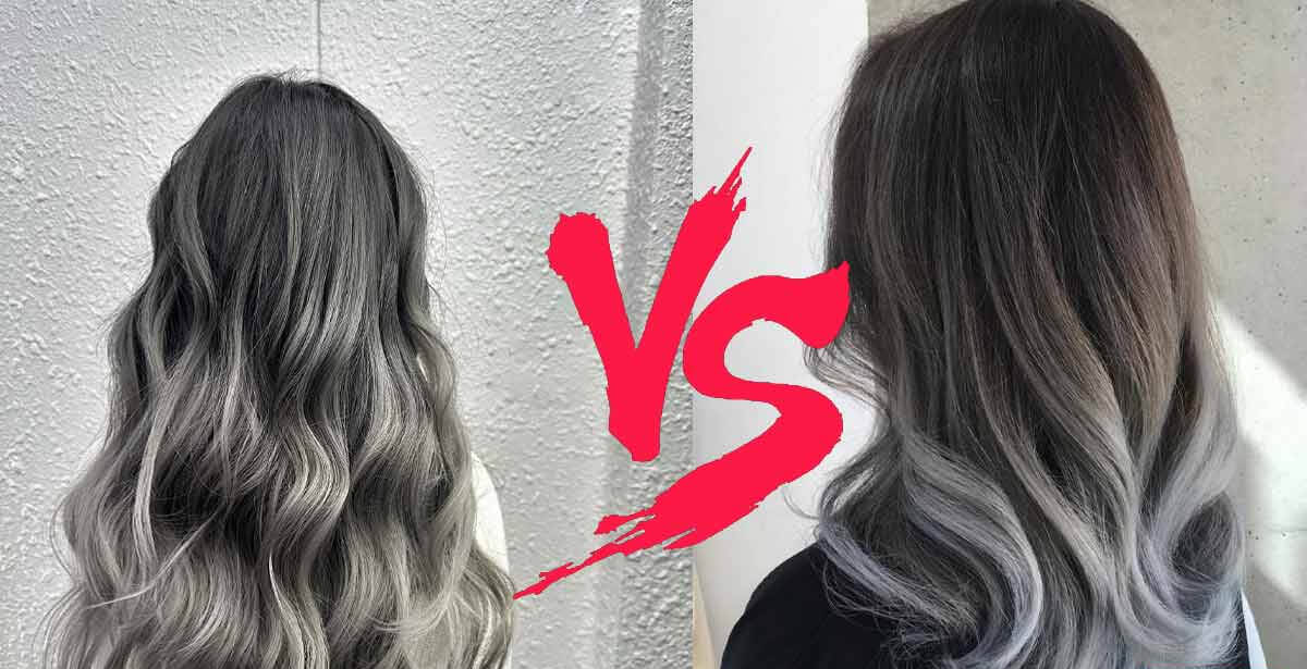 Phân biệt nhuộm Balayage và Ombre