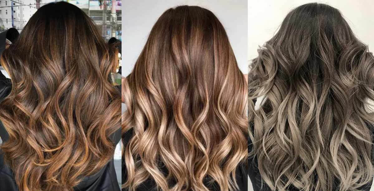 Nhuộm tóc kiểu Balayage sáng