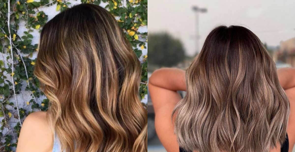 Nhuộm tóc Balayage caramel