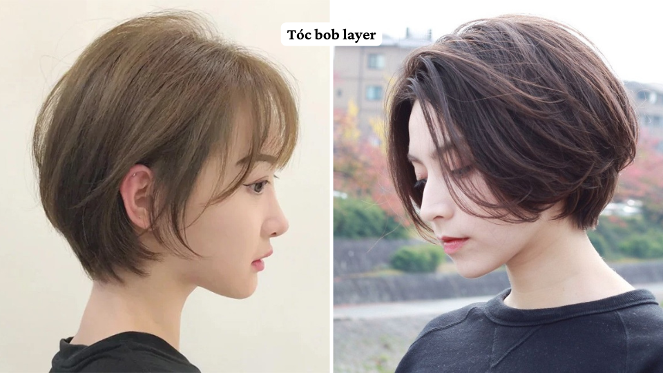 Tóc bob layer