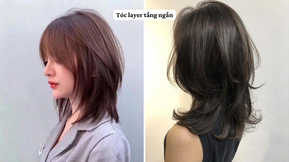 Tóc layer tầng ngắn
