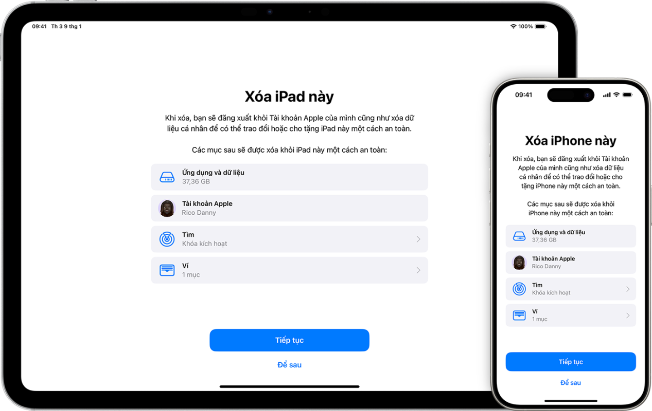 Những việc cần l&agrave;m trước khi b&aacute;n, tặng hoặc đổi iPhone hay iPad cũ lấy thiết bị mới