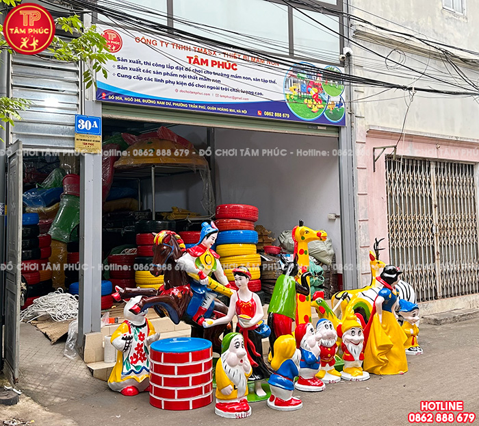 Tượng Vườn Cổ Tích Mầm Non chất lượng cao, giá rẻ nhất thị trường