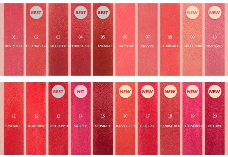 Son Thỏi Lì, Lên Màu Siêu Xinh Romand Zero Matte Lipstick 3g