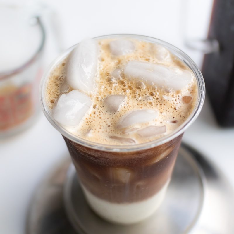 Vietnamese White Coffee with Fresh Milk (Bạc Xỉu)